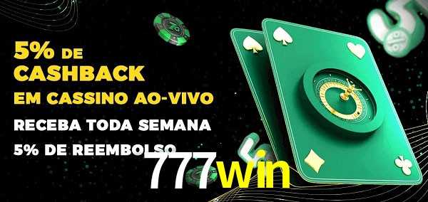 Promoções do cassino ao Vivo 777win